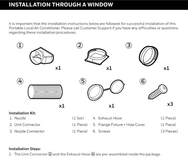 Honeywell 9000BTU Portable Air Conditioner - HC09CESAWK