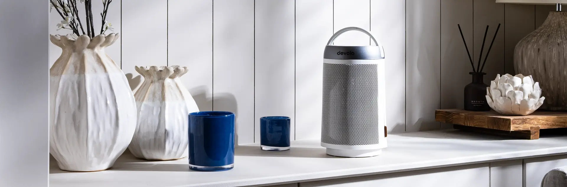 Ceramic fan heaters
