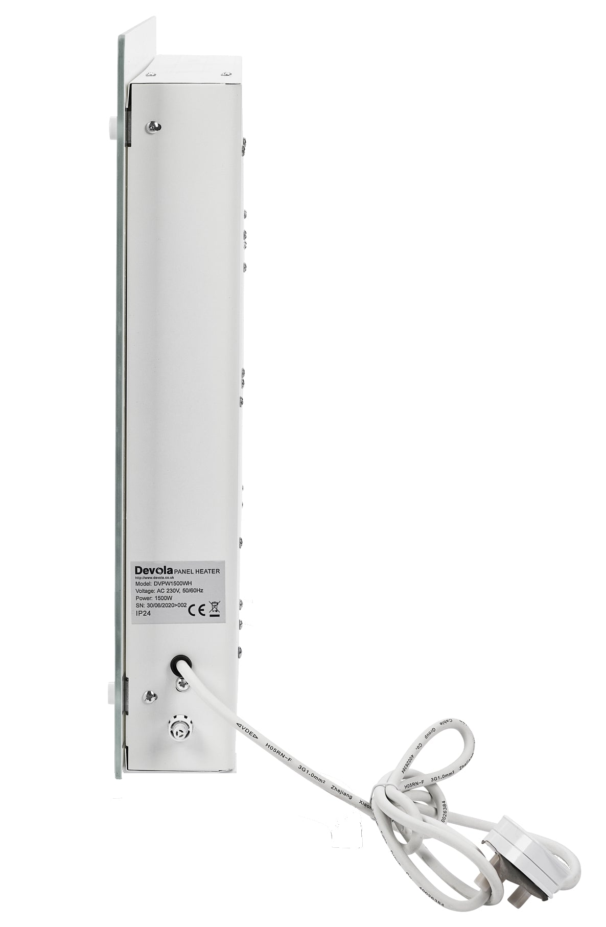 White cable management accessories
