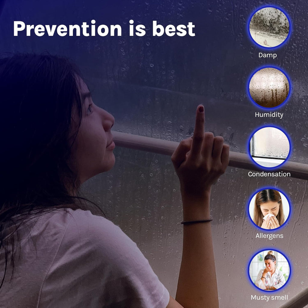 Devola 20L Compressor Dehumidifier & Air Purifier With HEPA Filter & Wi-Fi - DV20LWF