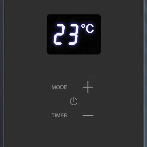 DVCH2WH convector heater control panel