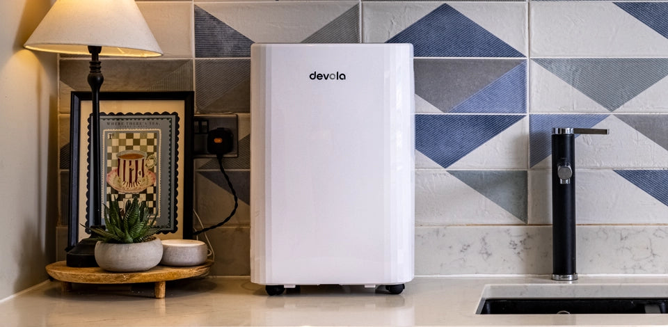 DVH12L dehumidifier compact size