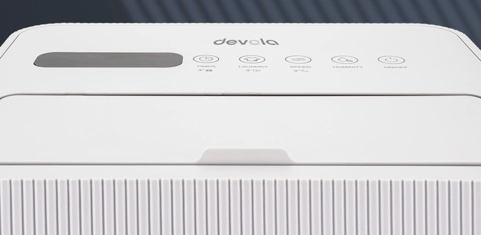 DVH12LCF dehumidifier control panel