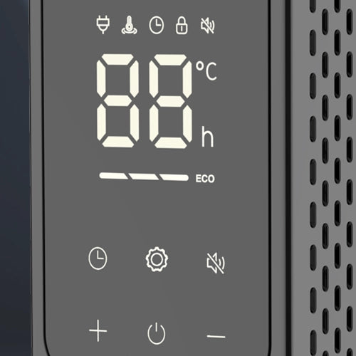 DVOFR2500B oil filled radiators control panel