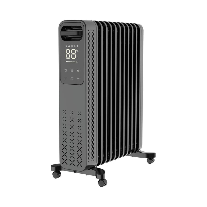 Devola 2500W Oil Filled Radiator 11 Fin, Anthracite - DVOFR2500B, Image 1 of 3