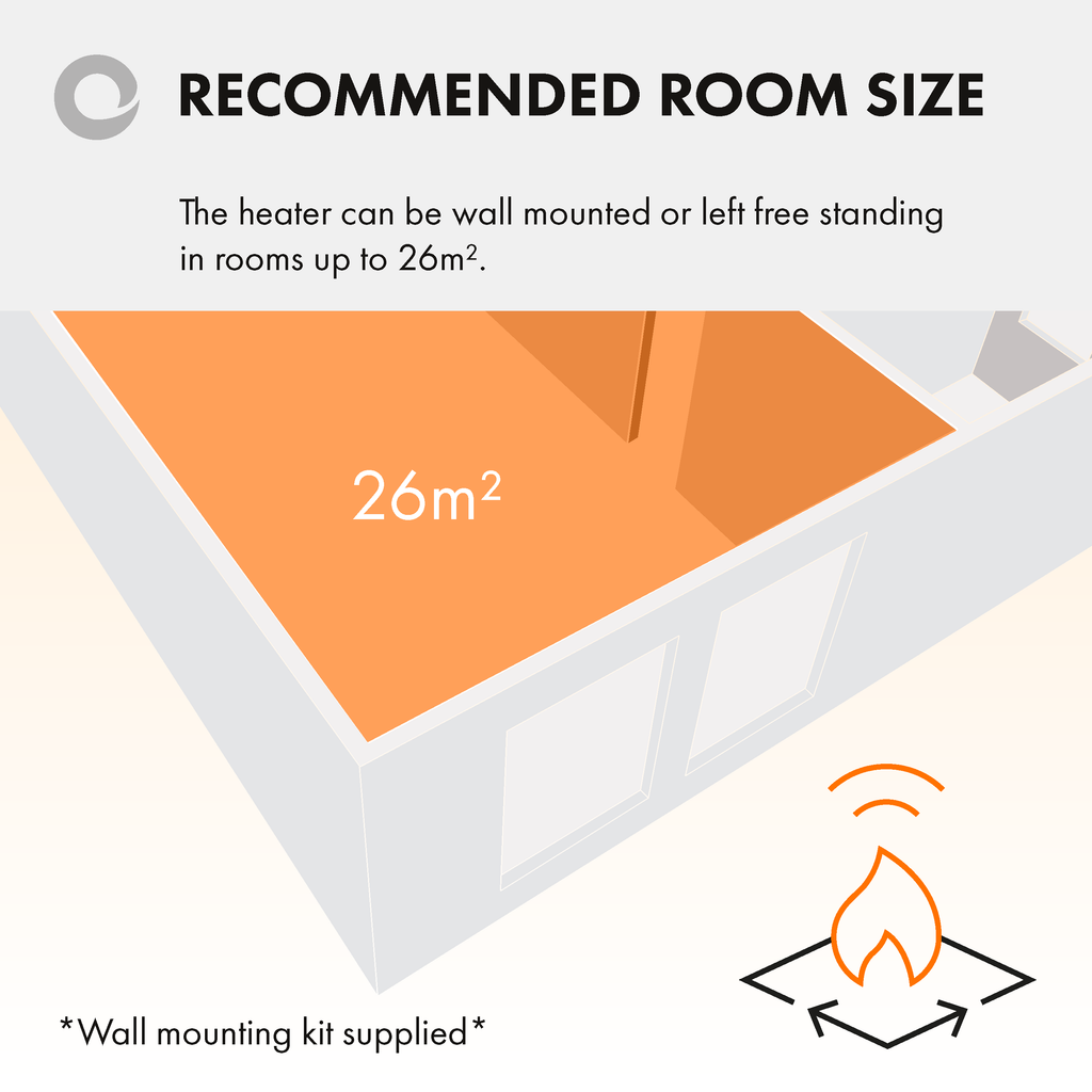 Devola-M 2400W Panel Heater with 7 Day Timer IP24 - White DVM2400W - DVNDM24