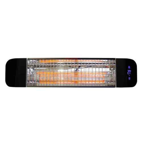 Devola 1.2KW Infrared Wi-Fi Patio Radiant Heater - Black - DVPH1200B