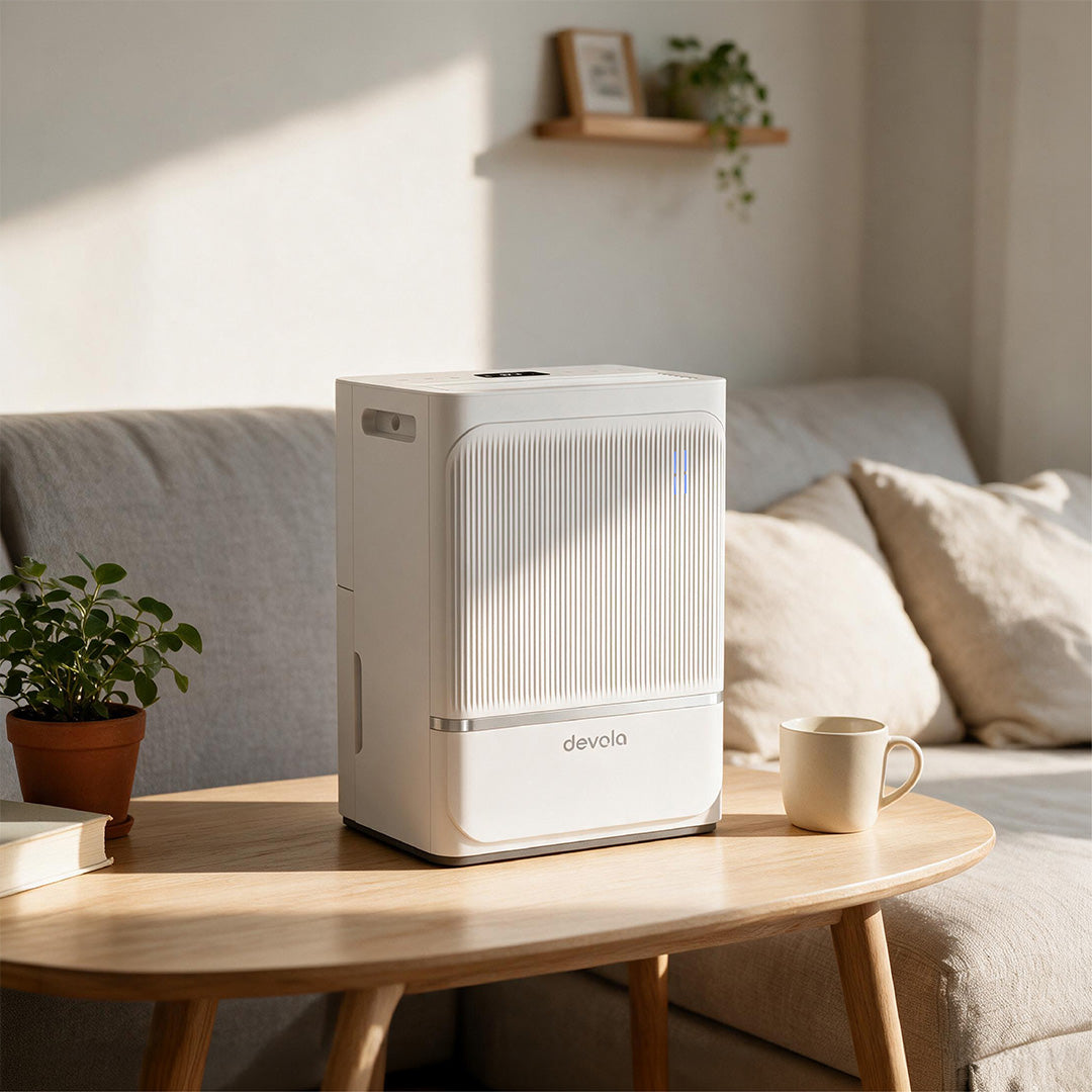 Devola 8L Dehumidifier & Fan Heater Bundle