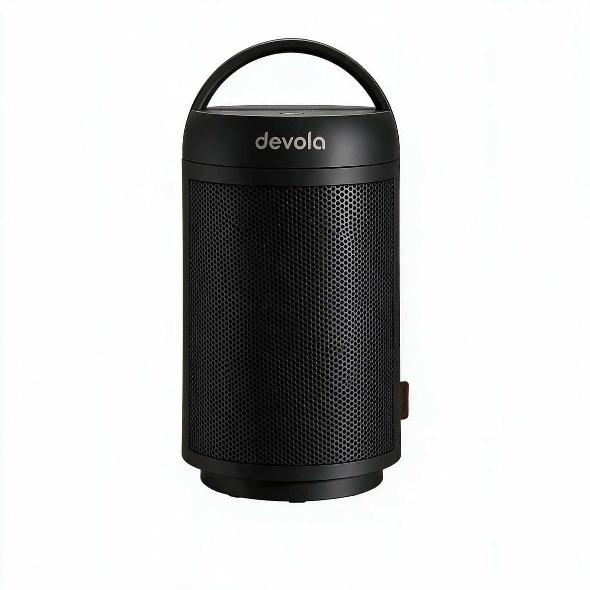 Devola 1500W Portable Ceramic Fan Heater, Black  - DVSFH15BB