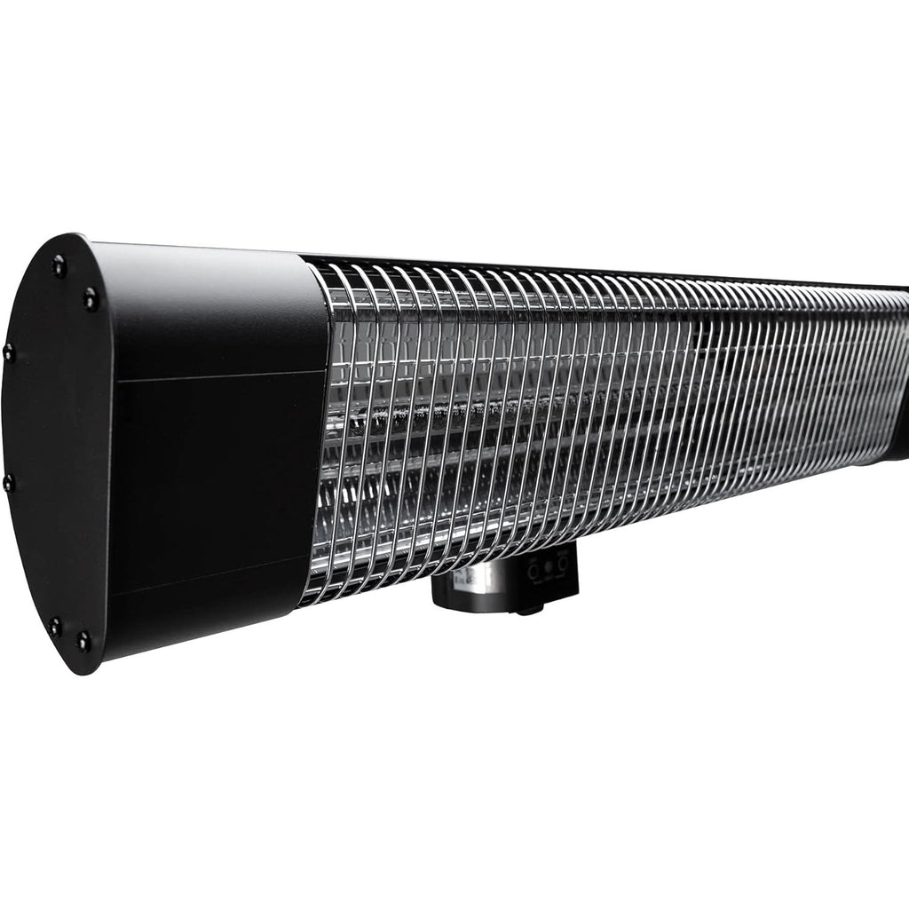 Devola Platinum 1.8kW Wall Mounted Patio Heater - Black - DVPH18PWMB