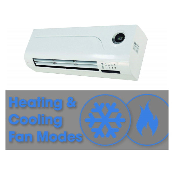 Devola 2KW Electric Over Door Heater Air Curtain - DVEH1464