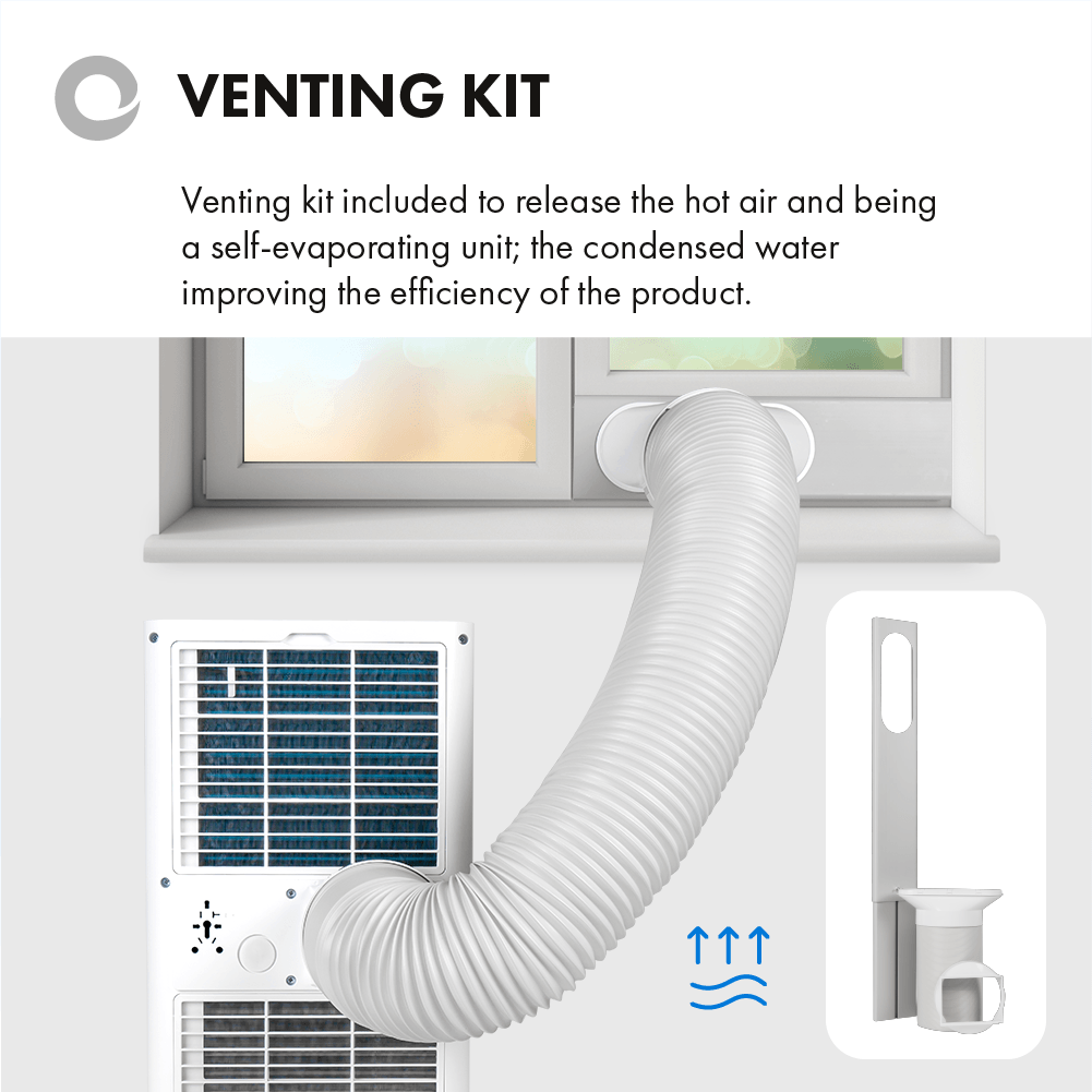Self evaporating air conditioner sales